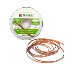 Baku Desoldering Wick Wire BK-1515A 1.5mm/1.5m Baku Desoldering Wick Wire BK-1515A 1.5mm/1.5m